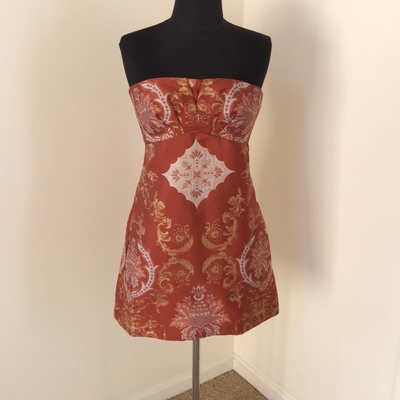 Free People Dresses & Skirts - NWT! FREE PEOPLE size 6 copper strapless dress